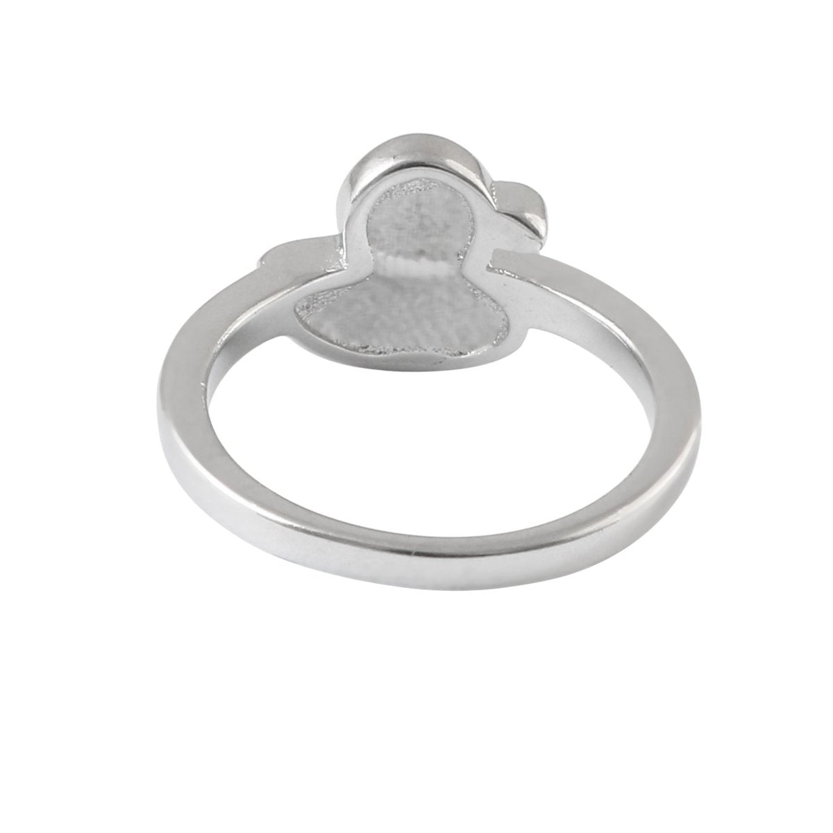 925 Silver Baby Duck Enamel Ring for Kids - Zirak Silver