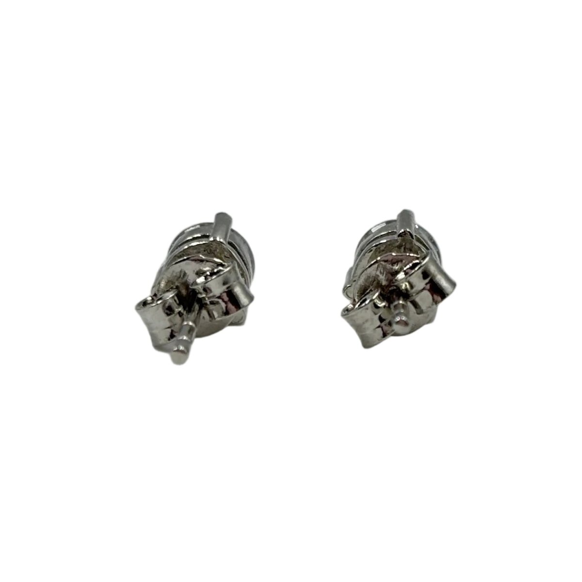 925 Silver Classic Solitaire CZ Stud Earrings - Zirak Silver