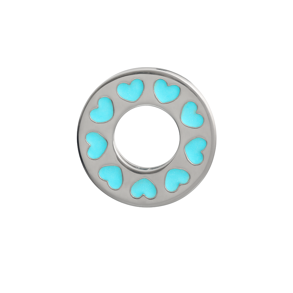 Sterling Silver Crystal Spacer Charm – Elegant Bracelet Filler Bead