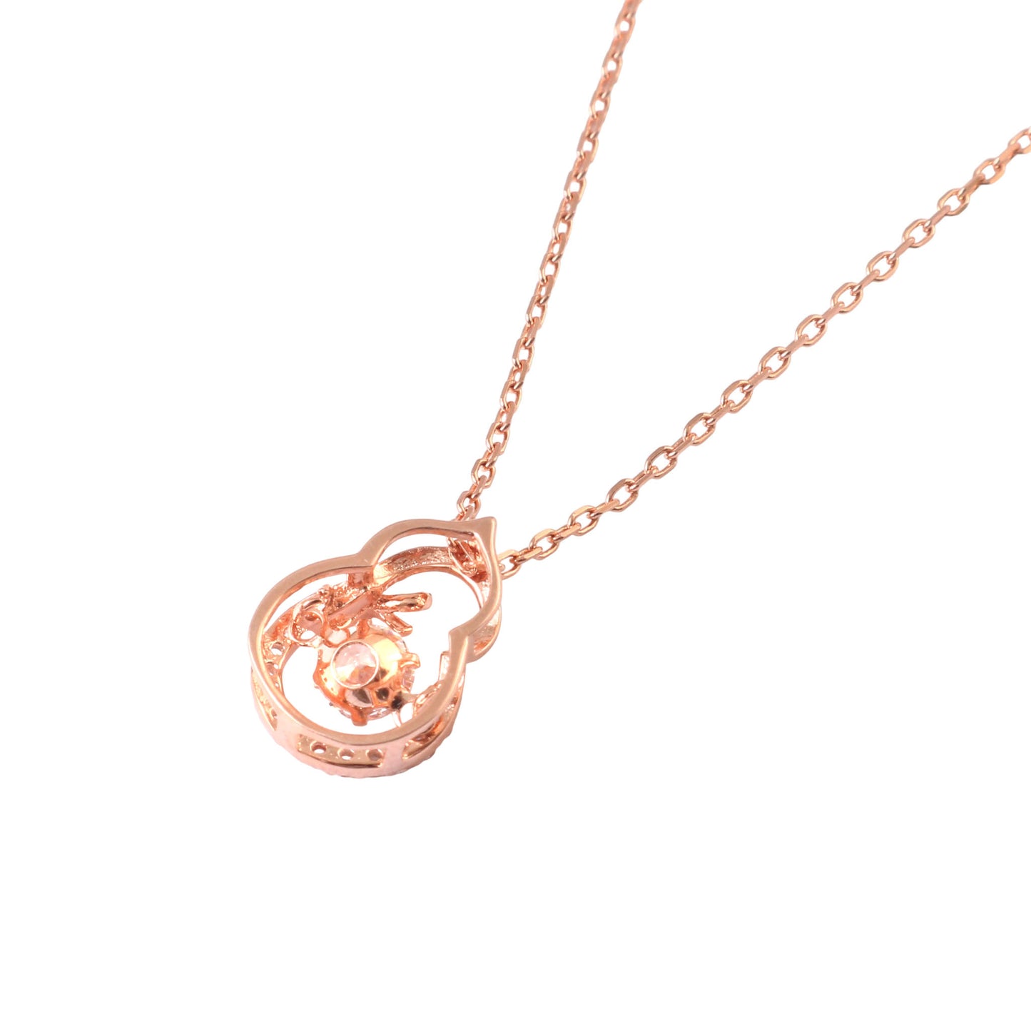 925 Sterling Silver Heart Pendant Necklace with Cubic Zirconia | Elegant Everyday Necklace