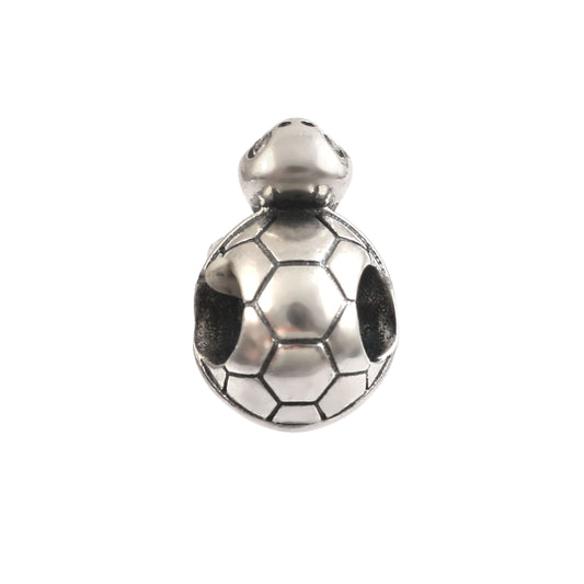 925 Sterling Silver Turtle Charm Bead – Symbol of Luck, Protection & Longevity