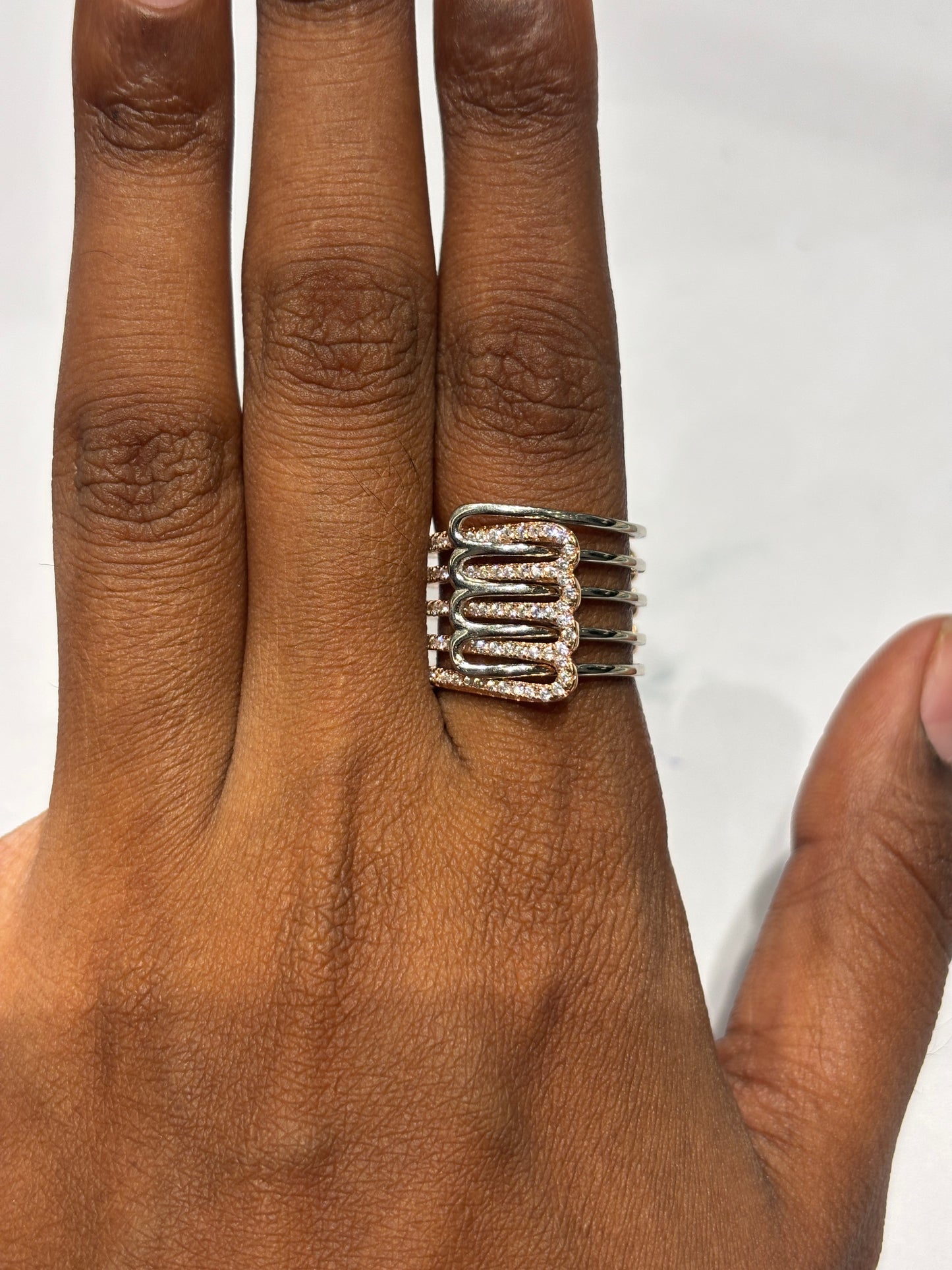 Lehar Silver Ring