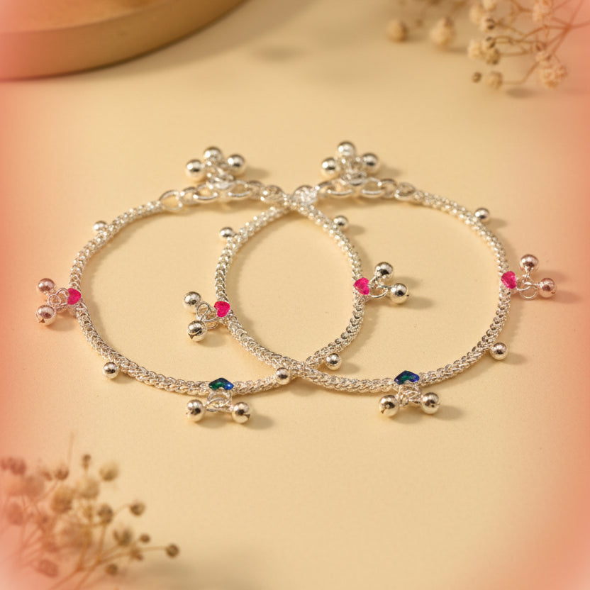 Rangoli Baby Anklet
