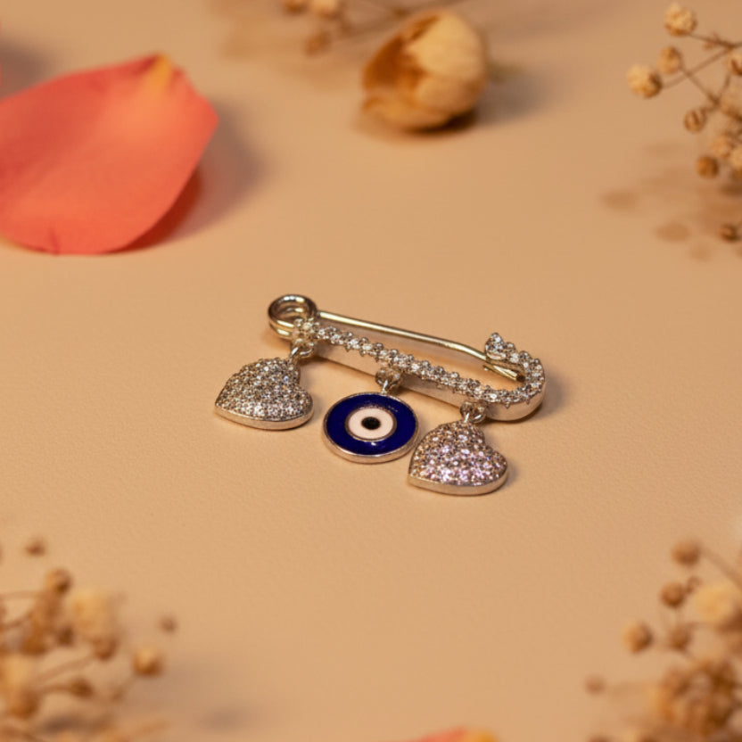 Nazar Dil Baby Pin