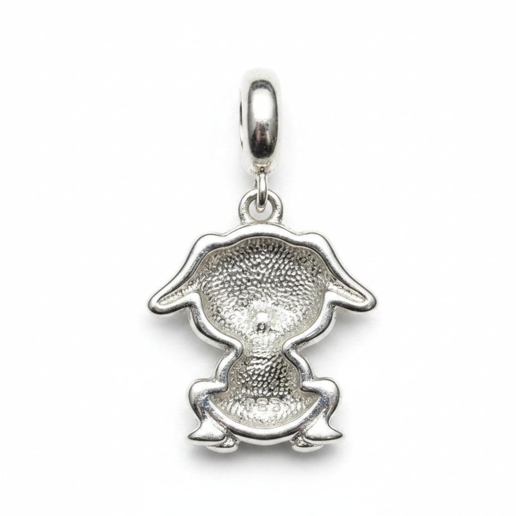 Dosti Silver Puppy Charm