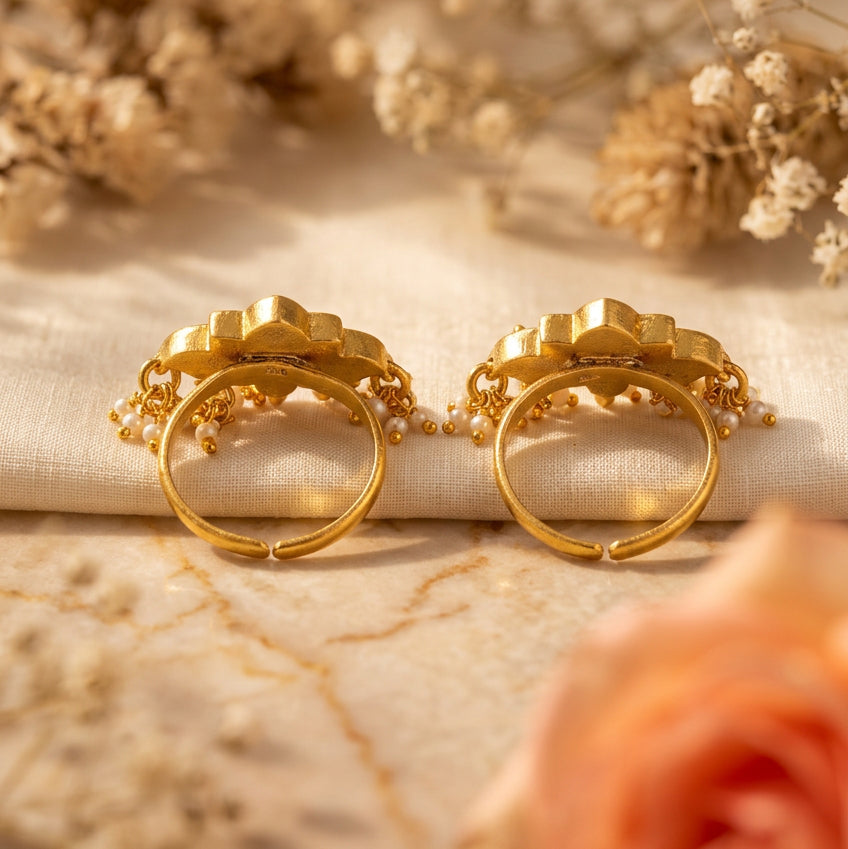 Phoolwari Toe Ring