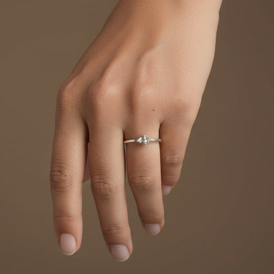 Sterling Silver Bee Ring