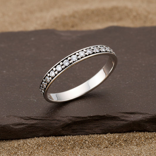 Minimalist Beaded Band