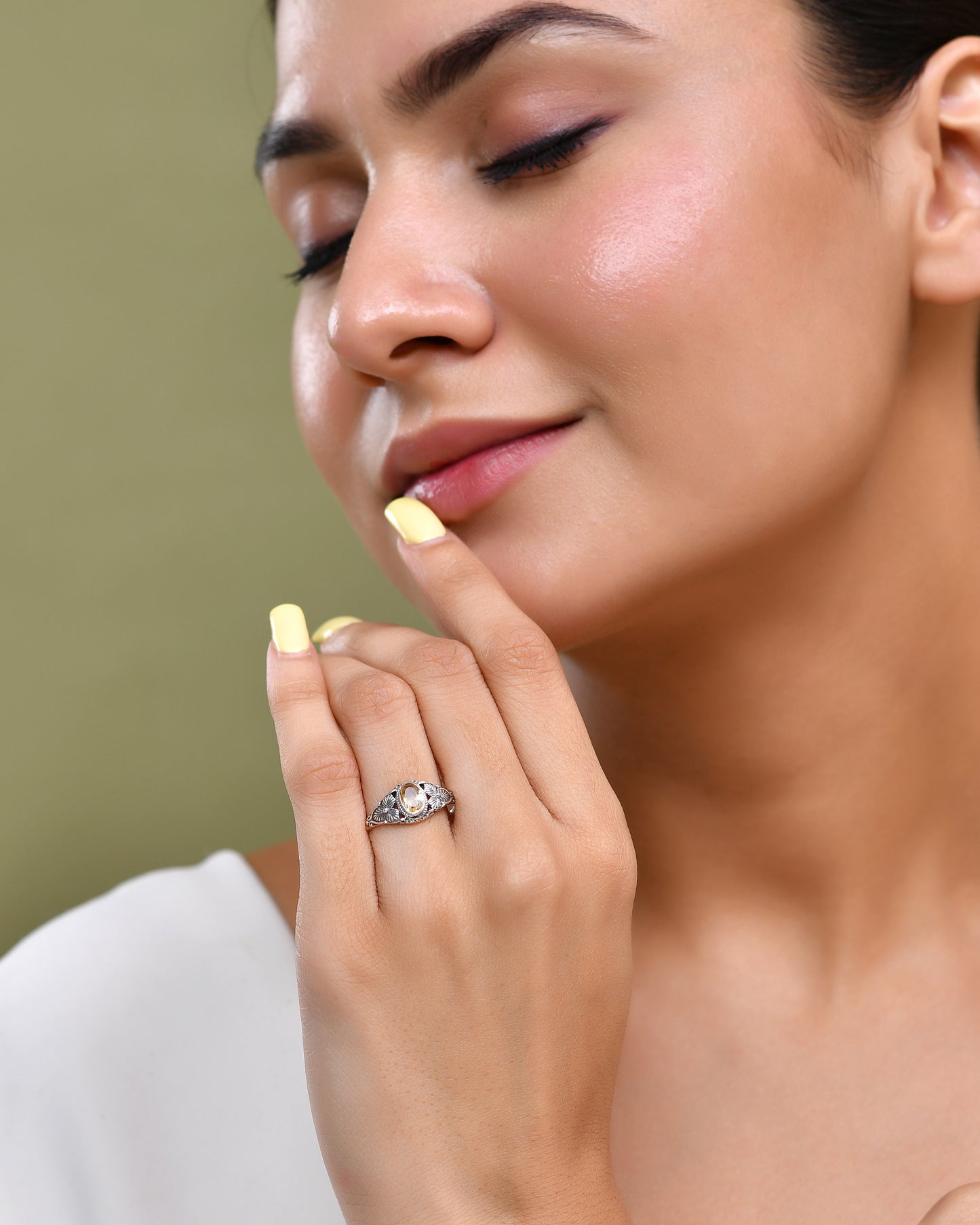 Golden Bloom Ring
