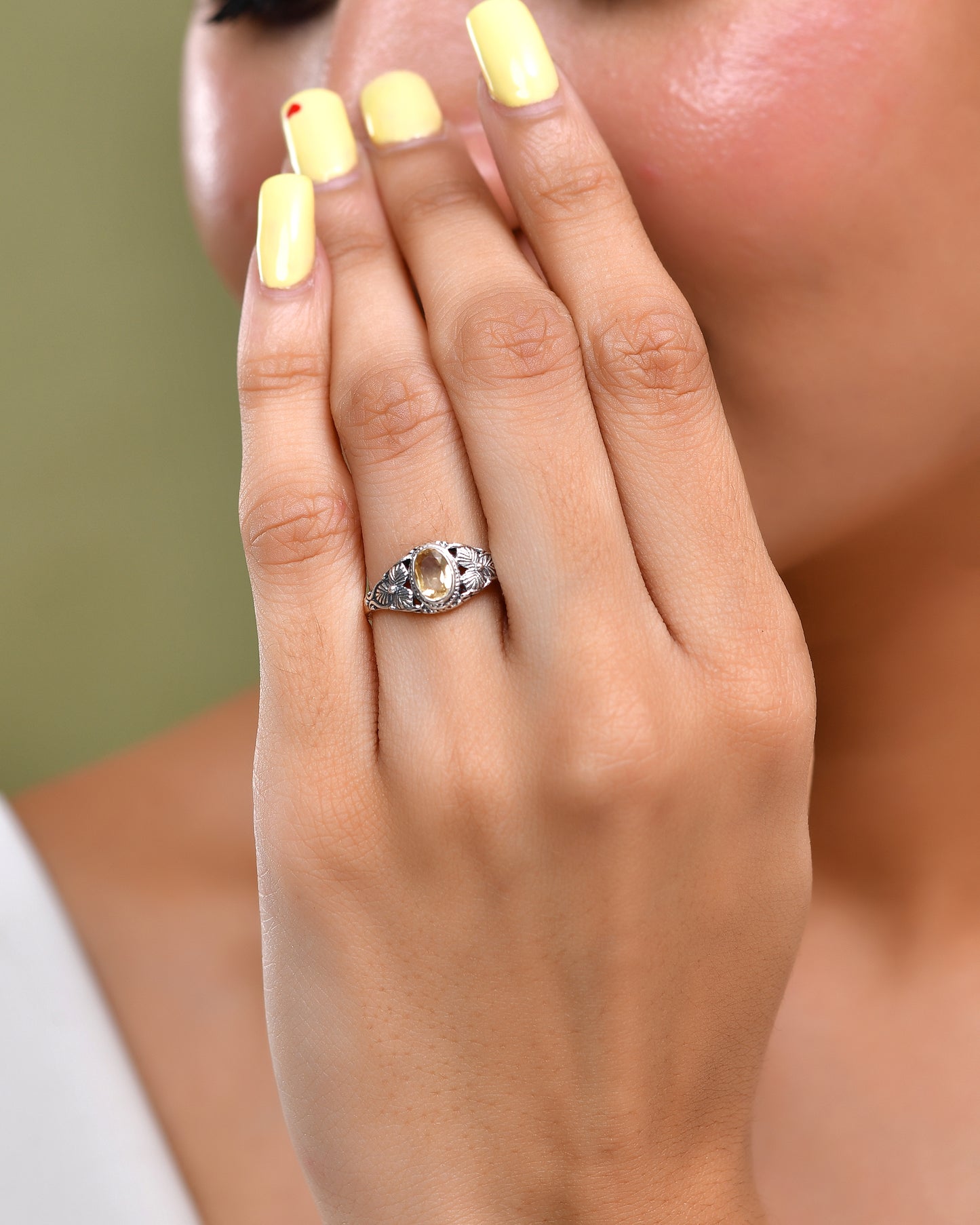 Golden Bloom Ring