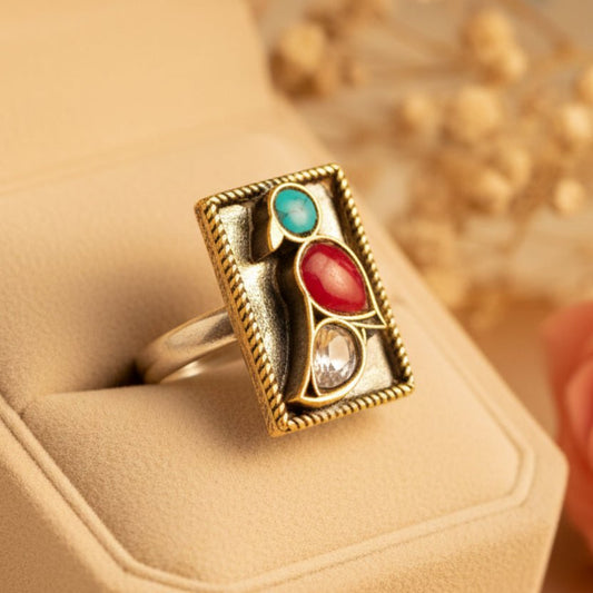 Chidiya Ring - Zirak Silver