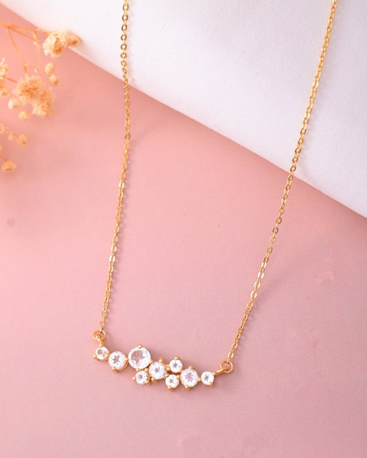 Crystal Constellation Pendant - Zirak Silver