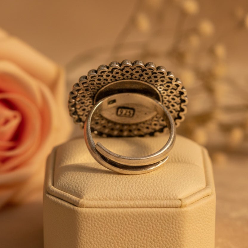 Gulika Ring - Zirak Silver