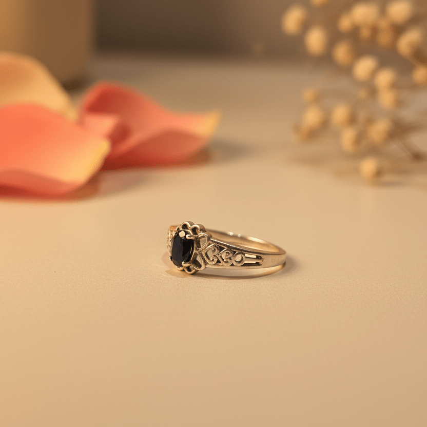 Kala Vintage Filigree Ring - Zirak Silver