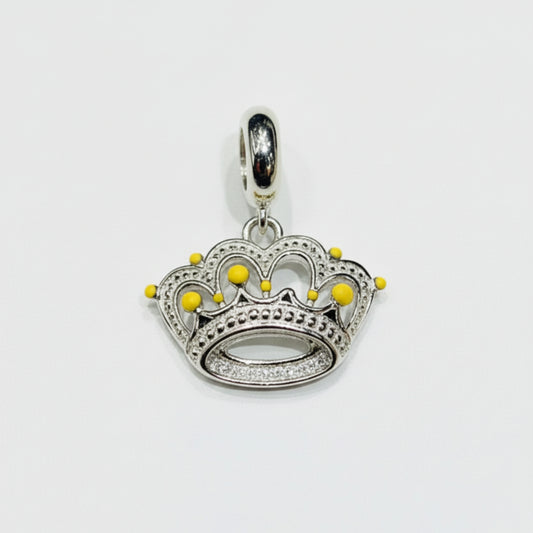 Maharani Crown Charm - Zirak Silver