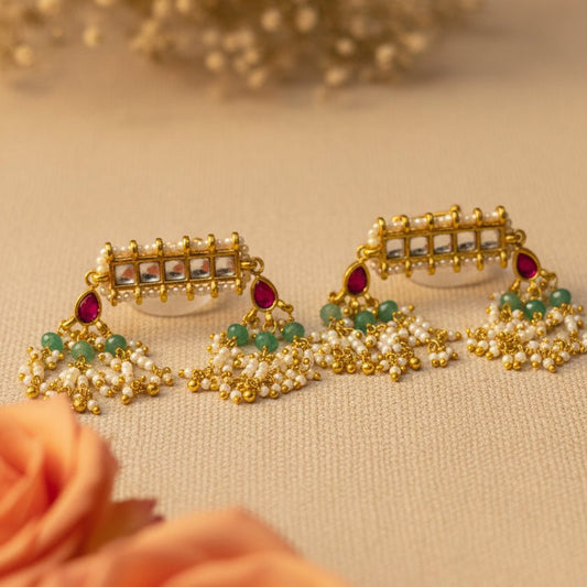 Meera Kundan Pearl Bichiya - Zirak Silver