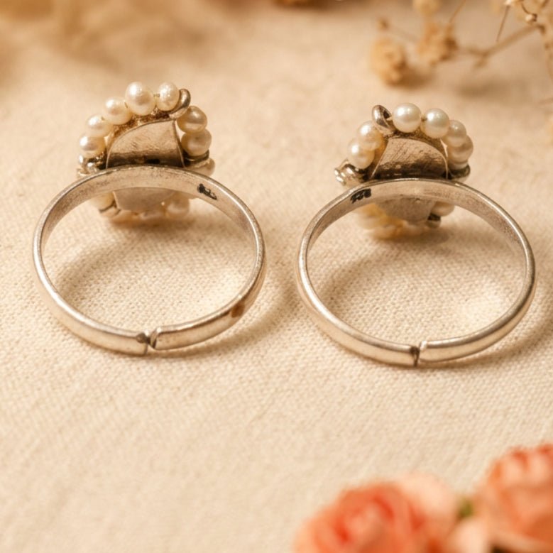 Meera Noor Toe Ring - Zirak Silver