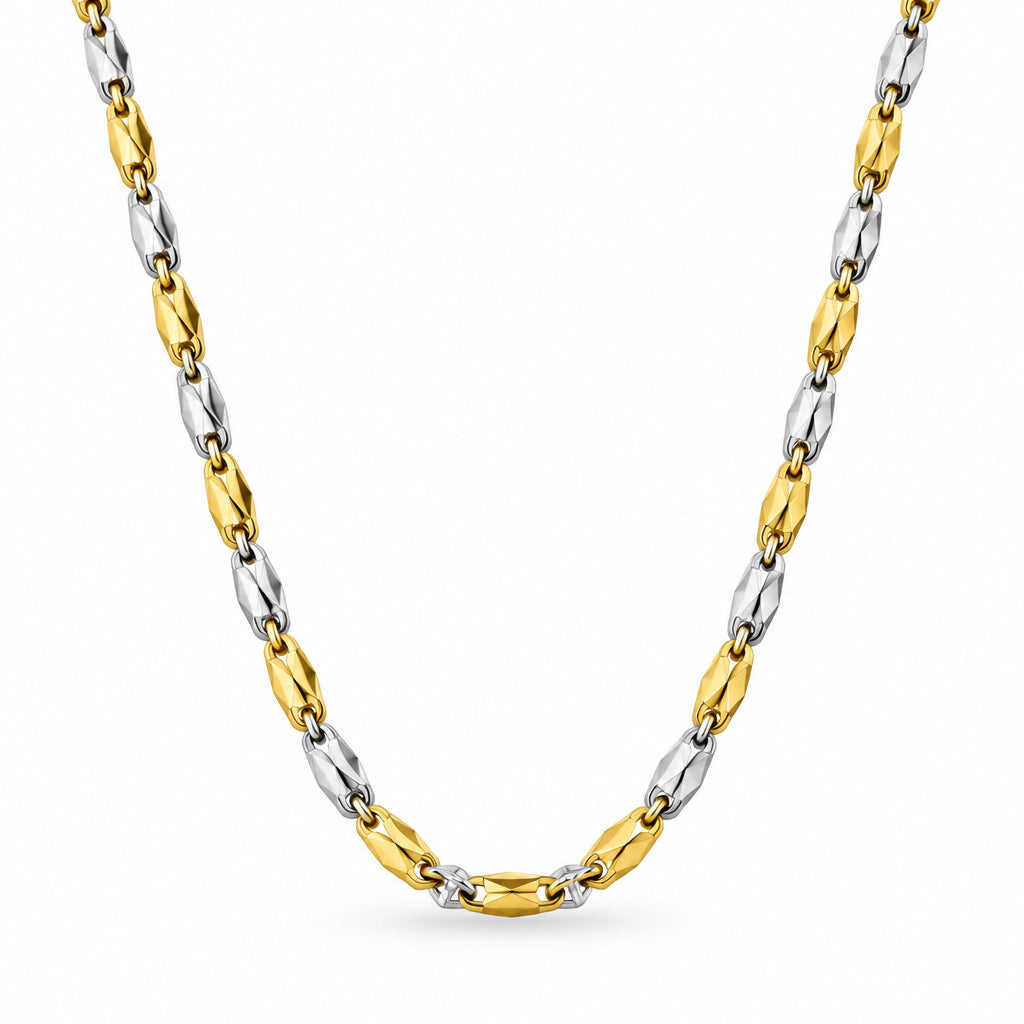 Milan Two-Tone Chain - Zirak Silver