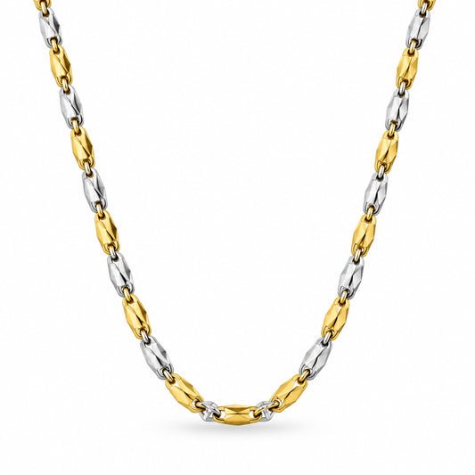 Milan Two-Tone Chain - Zirak Silver