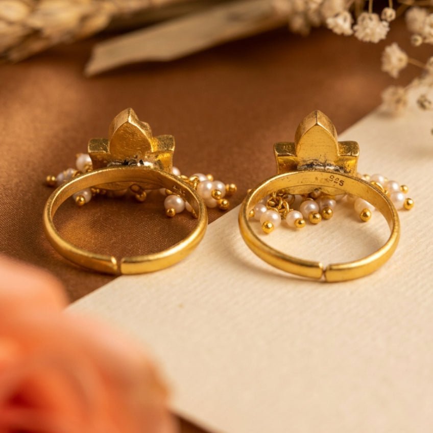 Rajsi Toe Ring - Zirak Silver