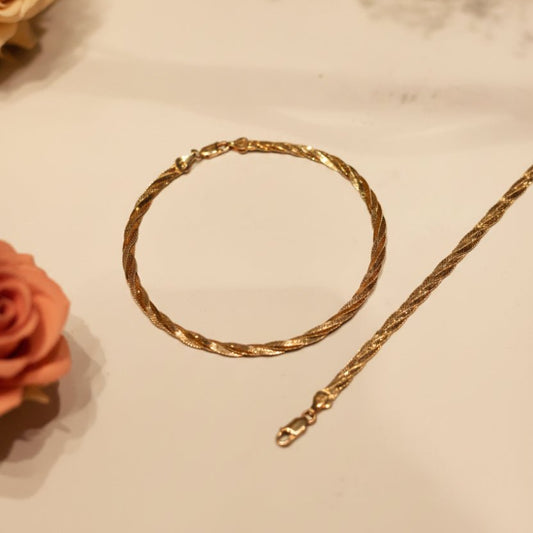 Rose Anklet - Zirak Silver