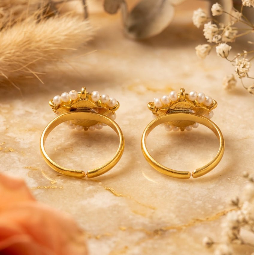Seher Toe Ring - Zirak Silver
