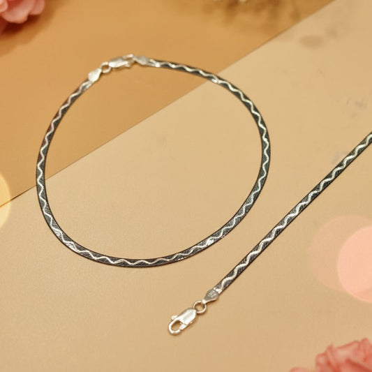 Tarang Anklet - Zirak Silver