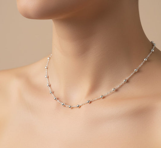 Arzoo Chain – Saturn Silver Chain