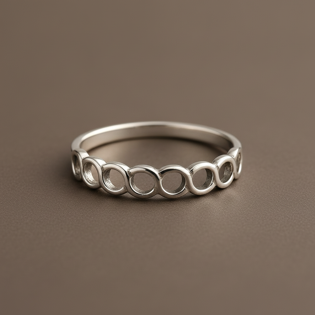 Minimalist Hollow Circle Band