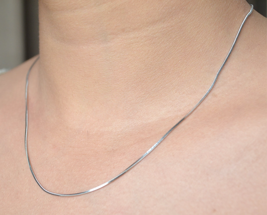 Ziya Chain – Box Silver Chain