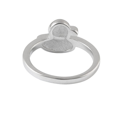 925 Silver Baby Duck Enamel Ring for Kids - Zirak Silver