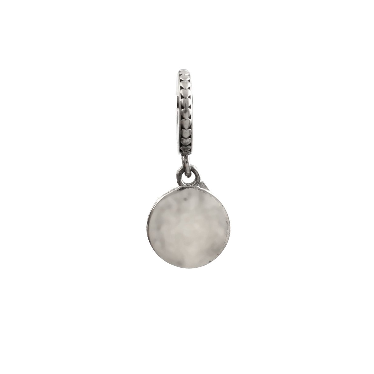 925 Sterling Silver Diamond & “You’re My Rock” Charm – Symbolic Love Bead for Charm Bracelets - Zirak Silver