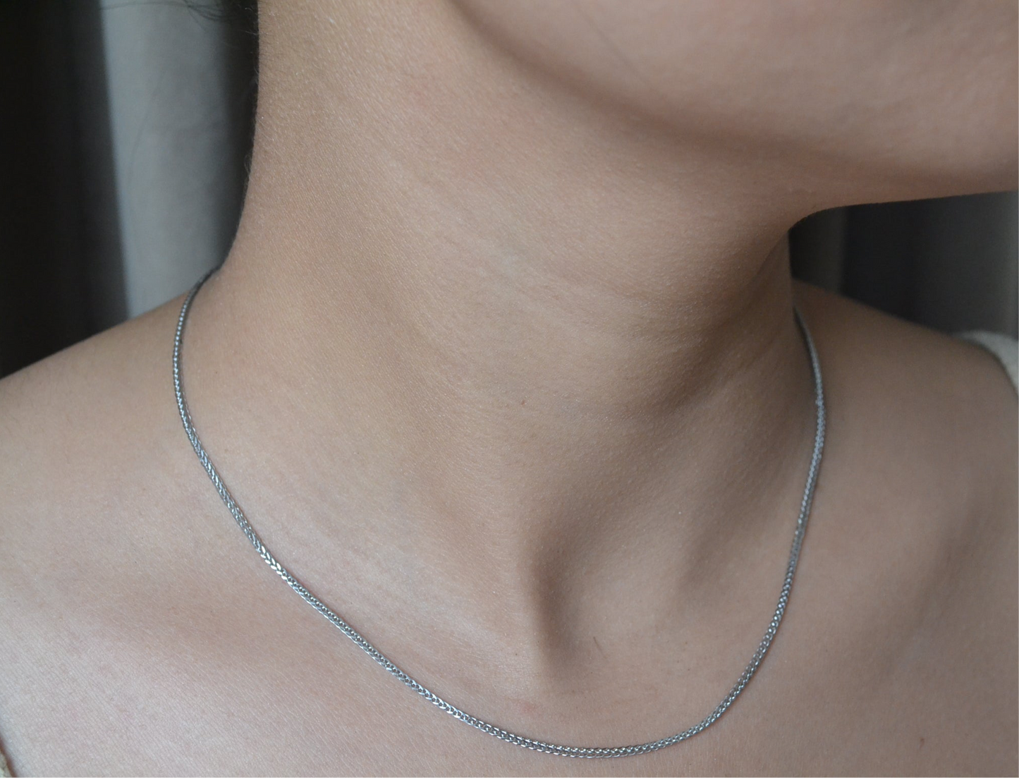 Mehar Chain – Glossy Finish Fishtail Silver Chain