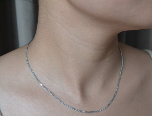 Mehar Chain – Glossy Finish Fishtail Silver Chain