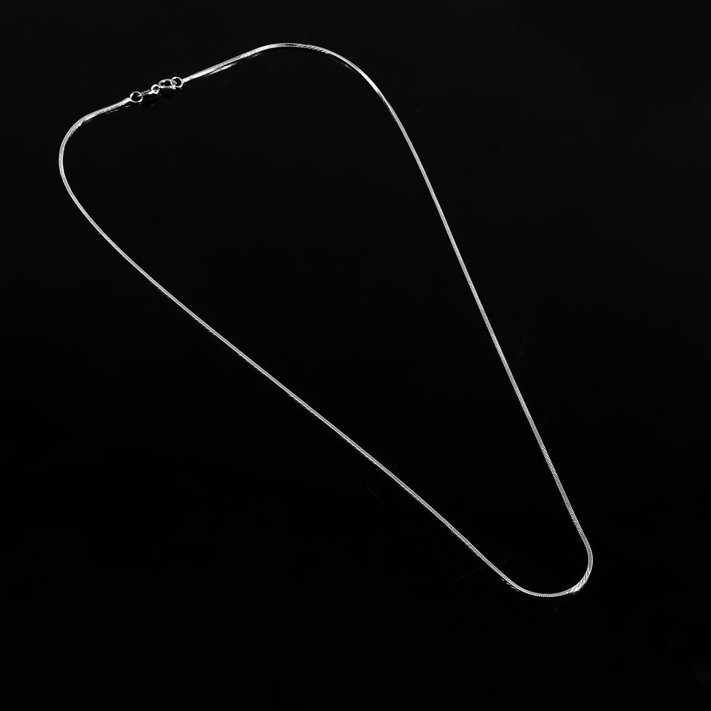 Ksham Chain – Snake Silver Chain