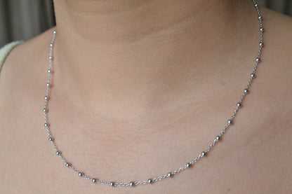 Arzoo Chain – Saturn Silver Chain