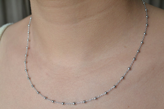 Arzoo Chain – Saturn Silver Chain