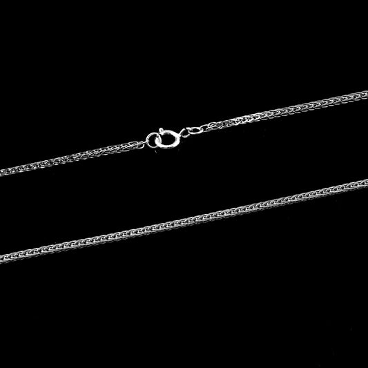 Mehar Chain – Glossy Finish Fishtail Silver Chain