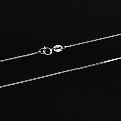 Ziya Chain – Box Silver Chain