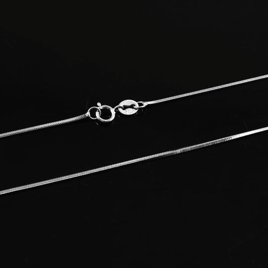 Ziya Chain – Box Silver Chain
