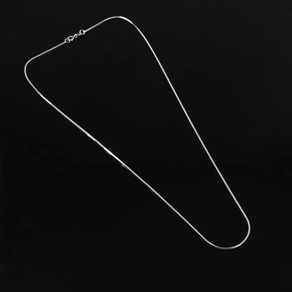 Ziya Chain – Box Silver Chain