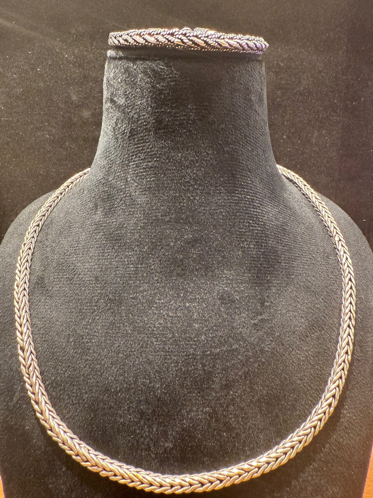 Raftar Chain – Fishtail Silver Chain