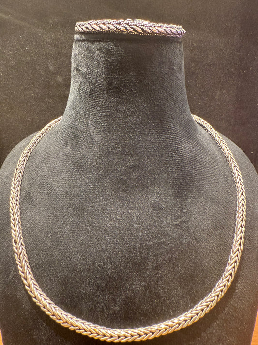 Raftar Chain – Fishtail Silver Chain