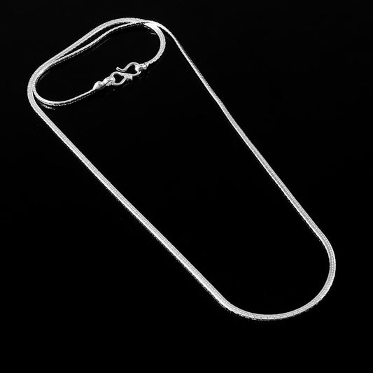 Sufiyan Chain – Glossy Finish Silver Chain