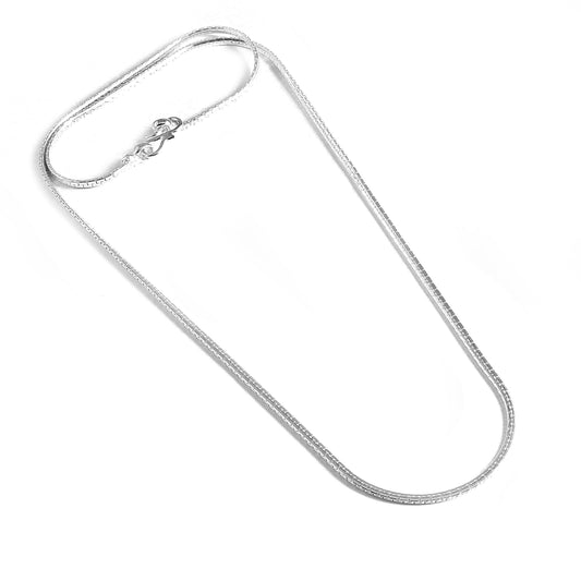 Sufiyan Chain – Glossy Finish Silver Chain
