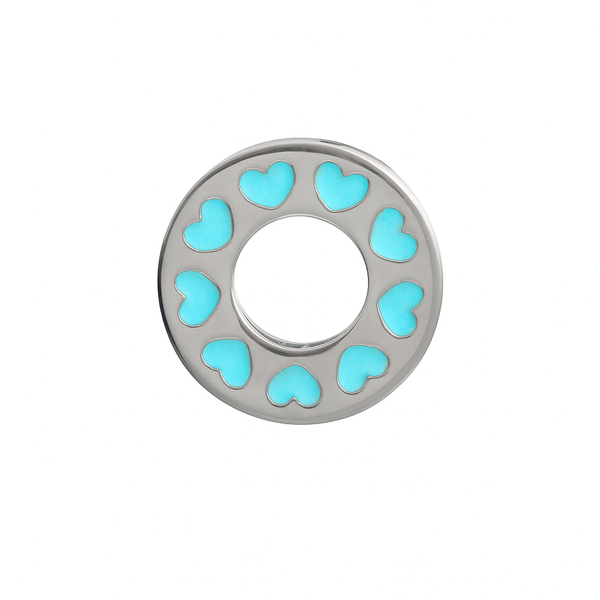 Sterling Silver Crystal Spacer Charm – Elegant Bracelet Filler Bead