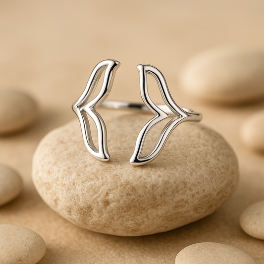 Open Leaf Vine Ring