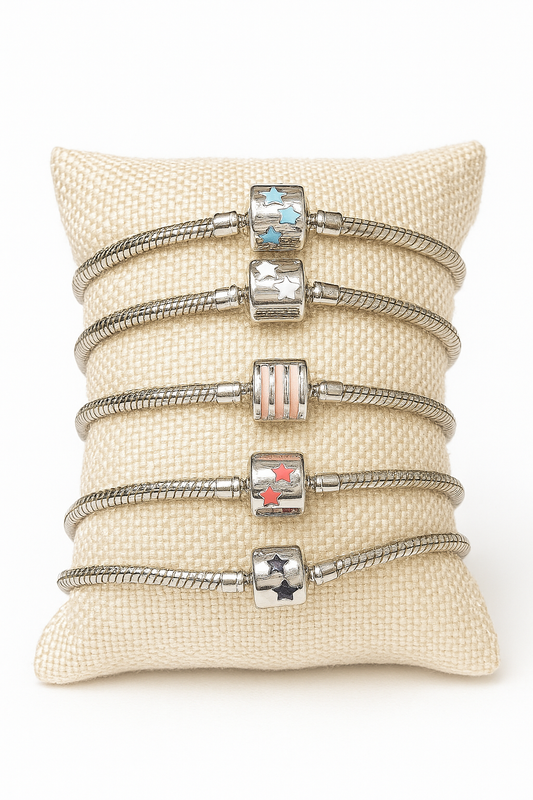 Sterling Silver Charm Bracelet