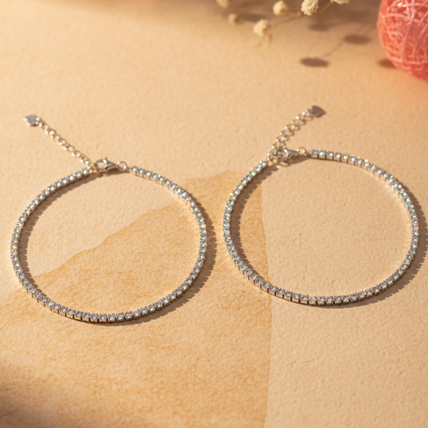 Sitara Tennis Anklet