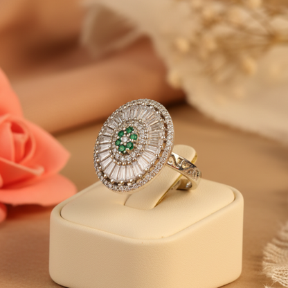 Nazarika Emerald Ring